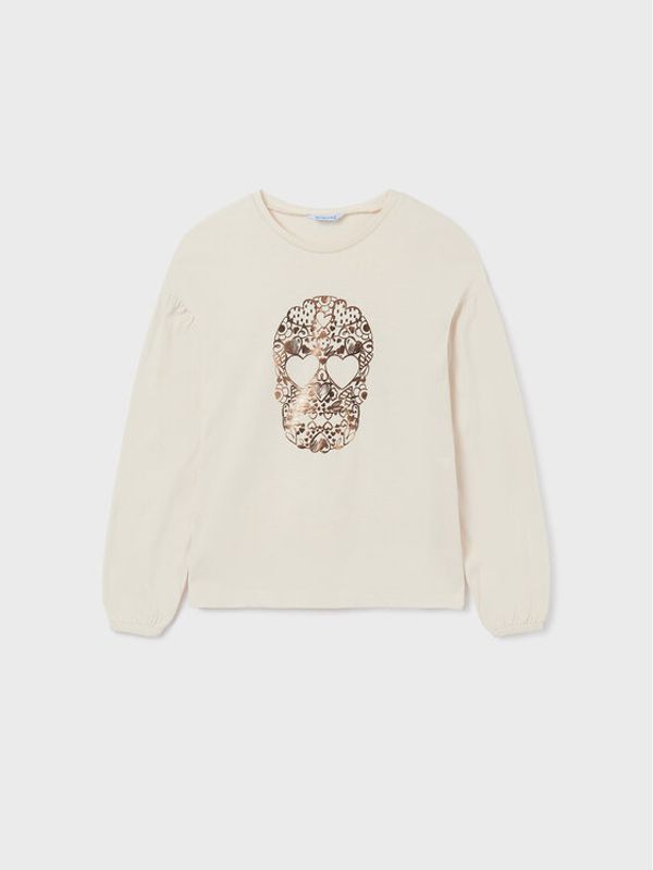 Mayoral Mayoral Блуза 7026 Бежов Regular Fit