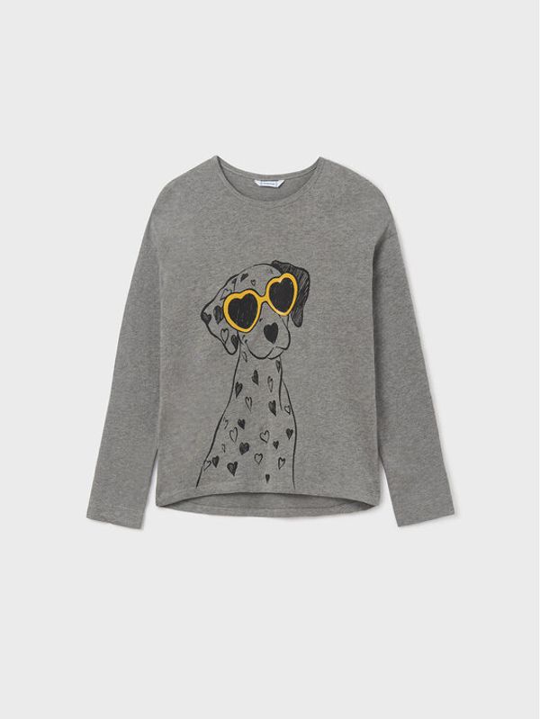 Mayoral Mayoral Блуза 7038 Сив Regular Fit