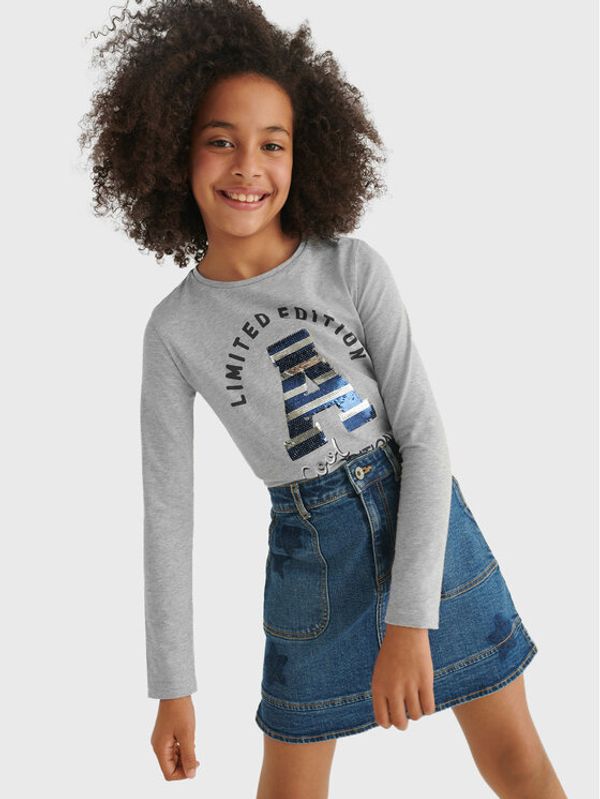 Mayoral Mayoral Блуза 7039 Сив Regular Fit