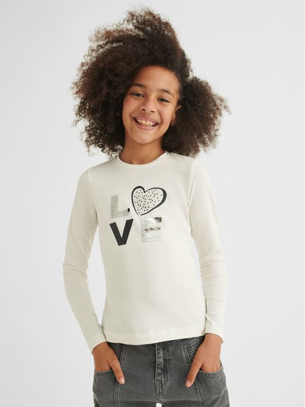 Mayoral Mayoral Блуза 830 Бял Regular Fit