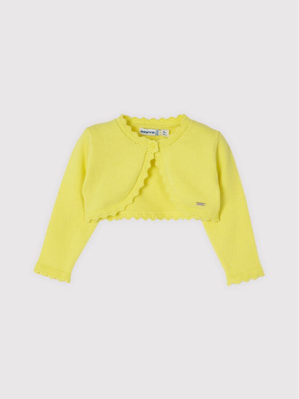 Mayoral Mayoral Болерце 306 Жълт Regular Fit