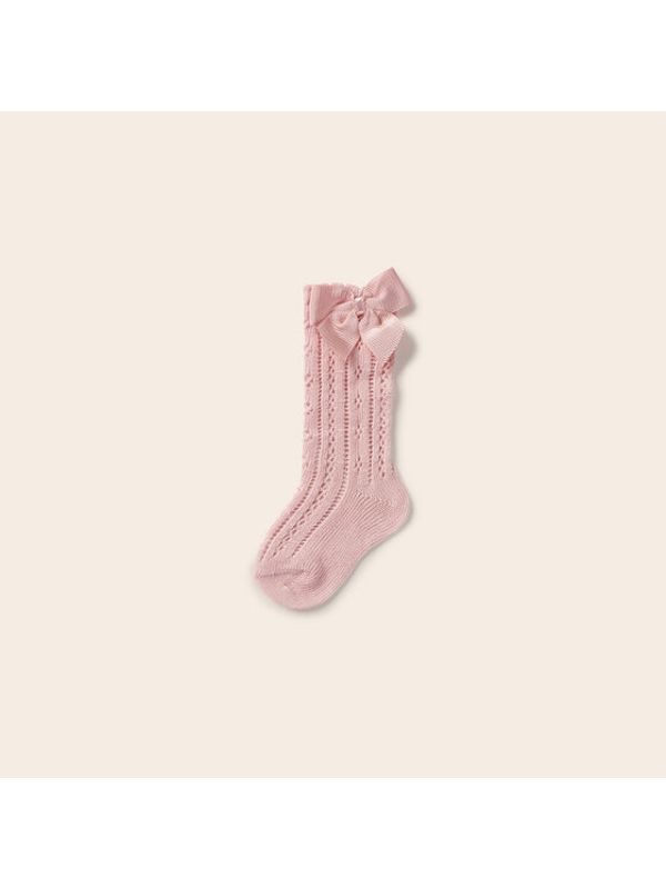 Mayoral Mayoral Чорапи дълги детски 10399 Розов