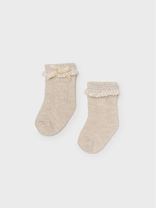 Mayoral Mayoral Чорапи дълги детски 9427 Бежов