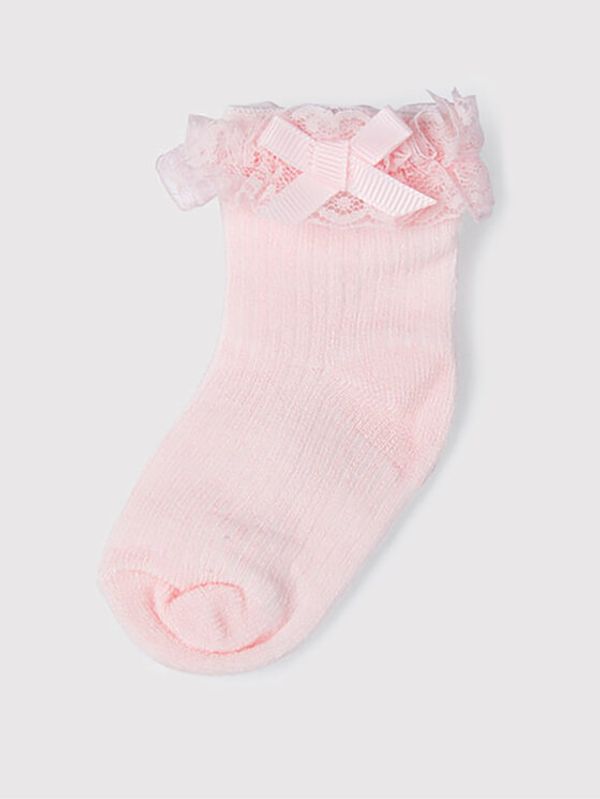 Mayoral Mayoral Чорапи дълги детски 9480 Розов