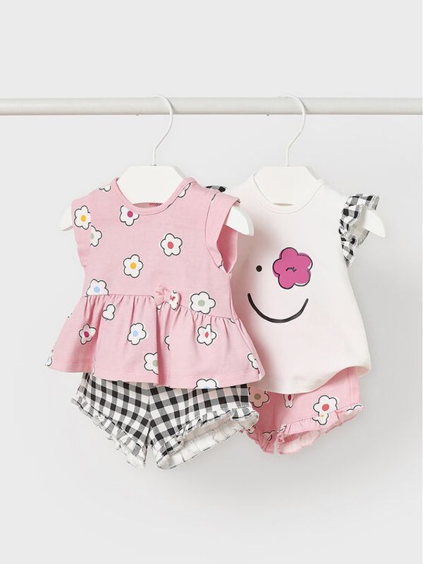 Mayoral Mayoral Детски комплект 1610 Розов Regular Fit