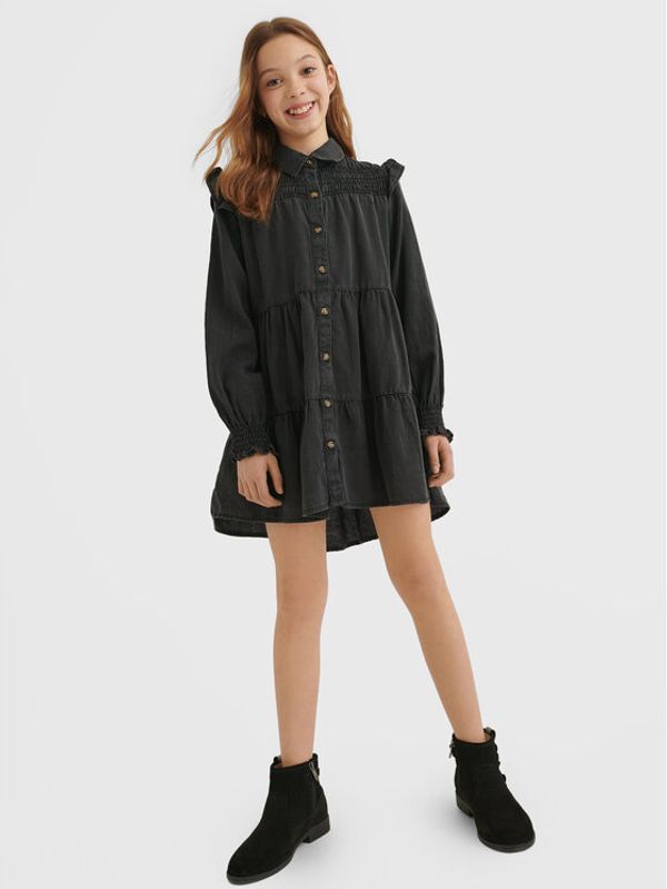 Mayoral Mayoral Дънкова рокля 7943 Черен Regular Fit