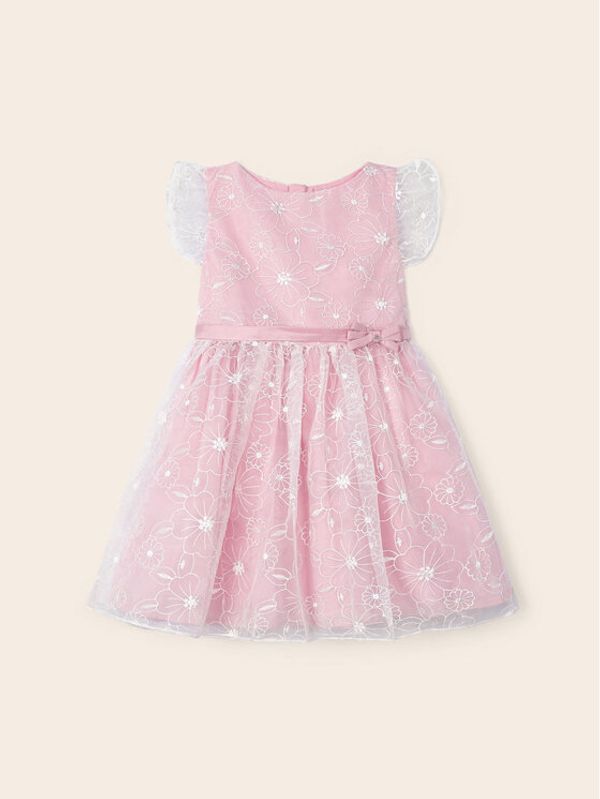 Mayoral Mayoral Елегантна рокля 3911 Розов