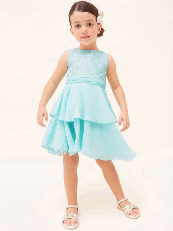 Mayoral Mayoral Елегантна рокля 3912 Син