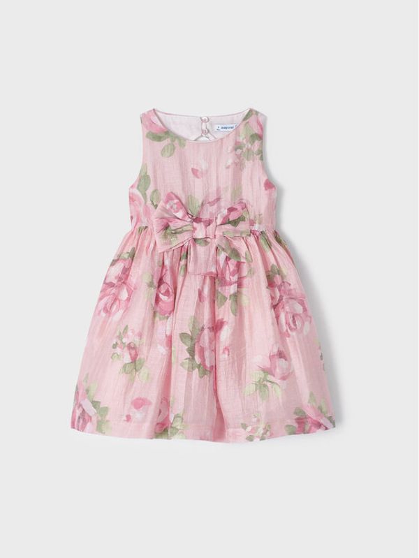 Mayoral Mayoral Елегантна рокля 3913 Розов