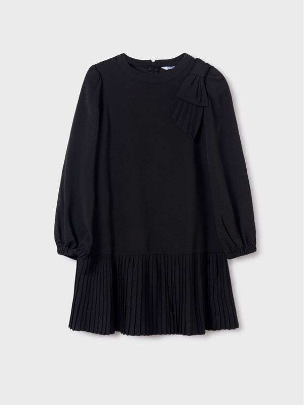 Mayoral Mayoral Елегантна рокля 7.954 Черен Regular Fit