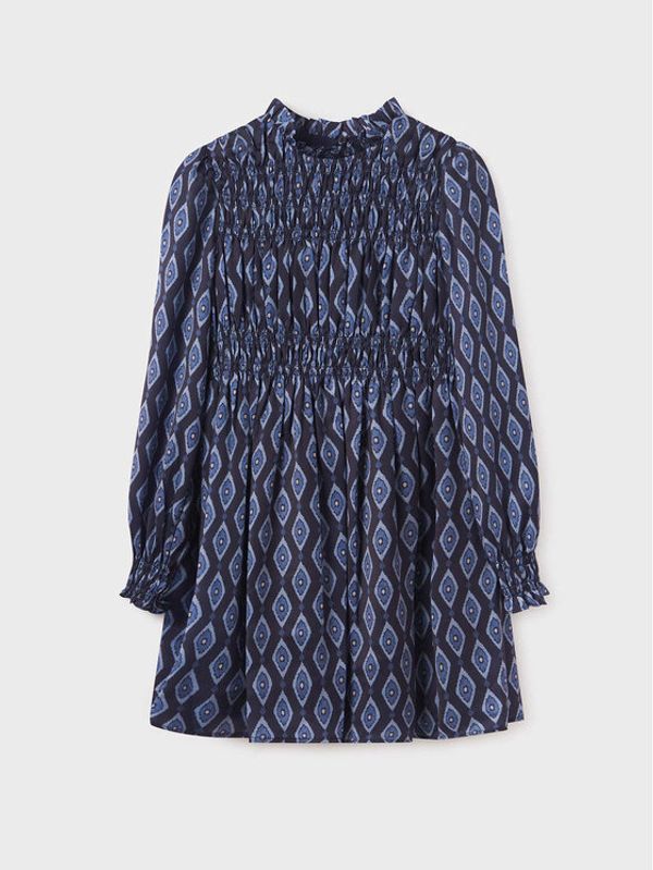 Mayoral Mayoral Елегантна рокля 7.955 Тъмносин Regular Fit