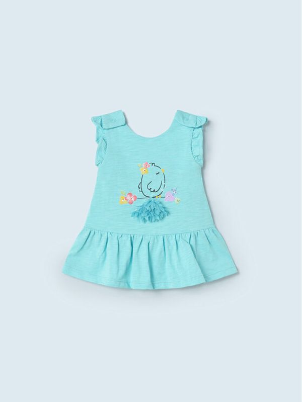 Mayoral Mayoral Ежедневна рокля 1823 Син Regular Fit