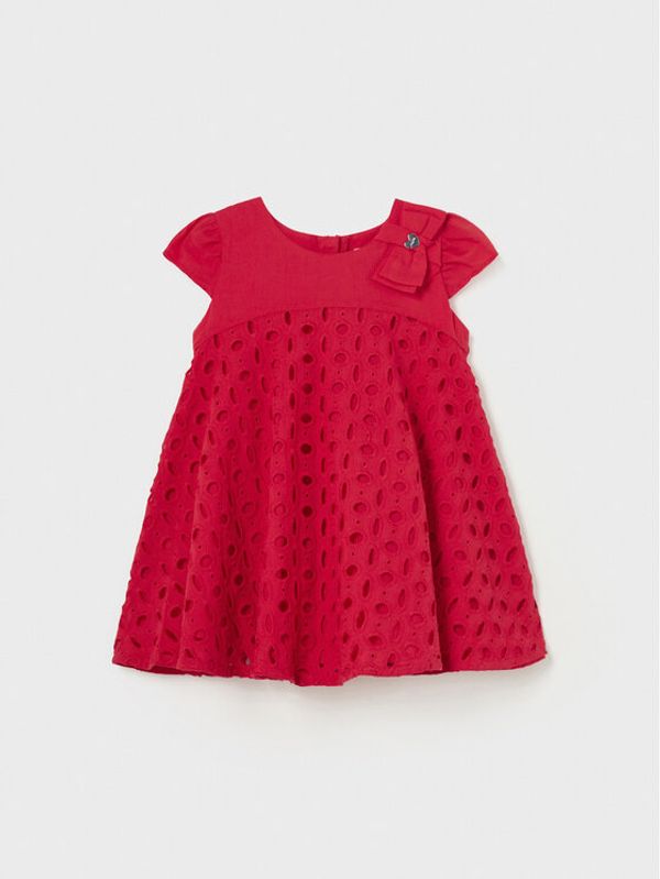 Mayoral Mayoral Ежедневна рокля 1956 Червен Regular Fit