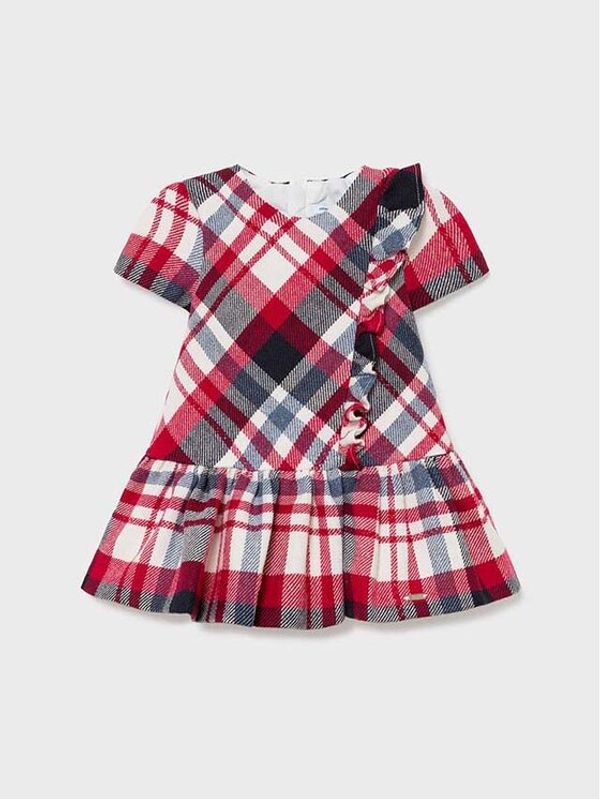 Mayoral Mayoral Ежедневна рокля 2906 Цветен Regular Fit