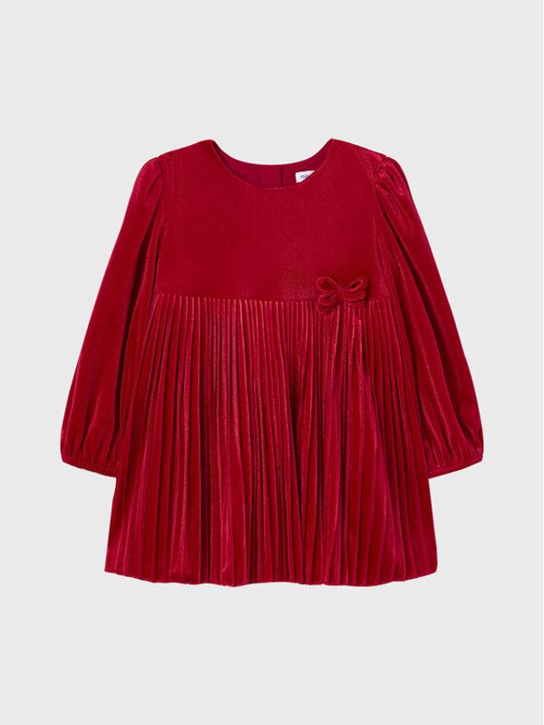 Mayoral Mayoral Ежедневна рокля 2949 Червен Regular Fit