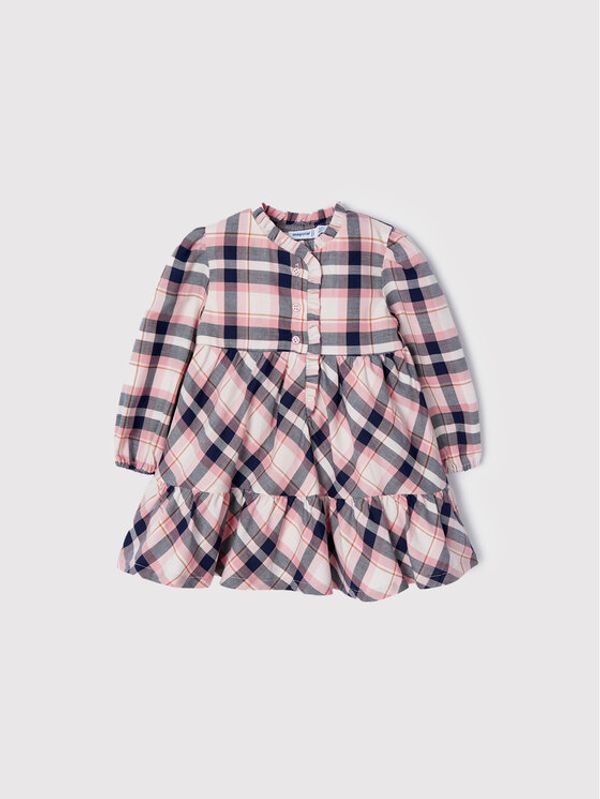 Mayoral Mayoral Ежедневна рокля 2954 Розов Regular Fit