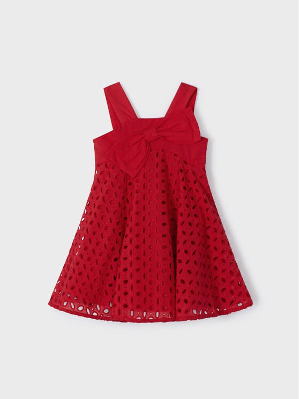 Mayoral Mayoral Ежедневна рокля 3916 Червен