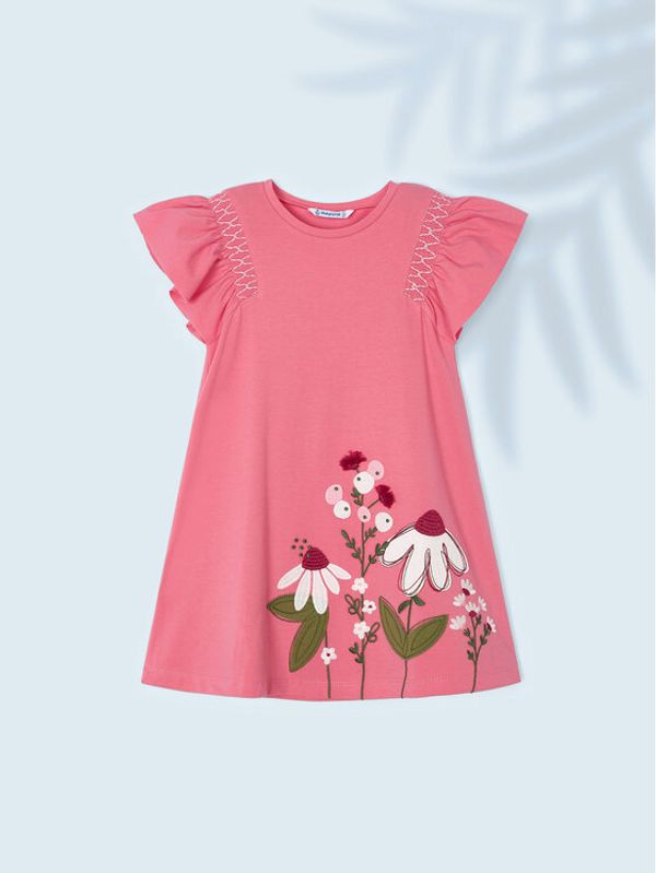 Mayoral Mayoral Ежедневна рокля 3948 Розов