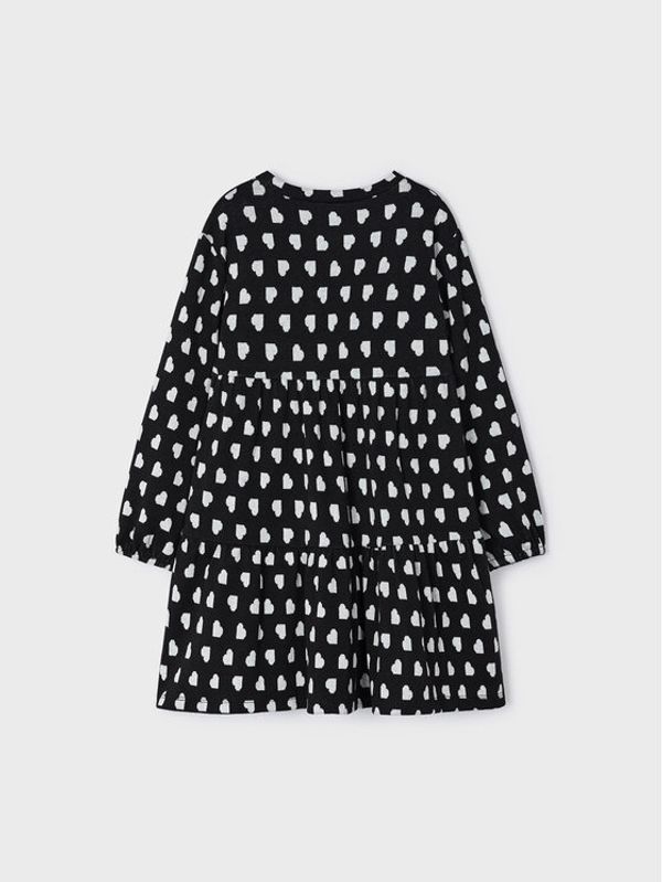 Mayoral Mayoral Ежедневна рокля 4.932 Черен Regular Fit