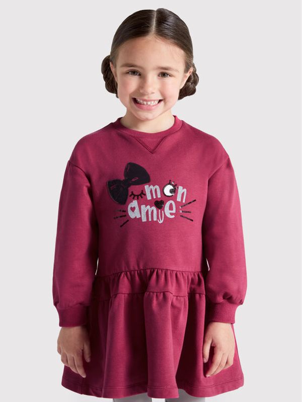 Mayoral Mayoral Ежедневна рокля 4973 Бордо Regular Fit