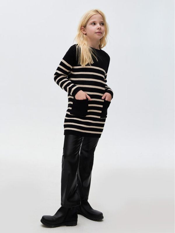 Mayoral Mayoral Ежедневна рокля 7.959 Черен Regular Fit