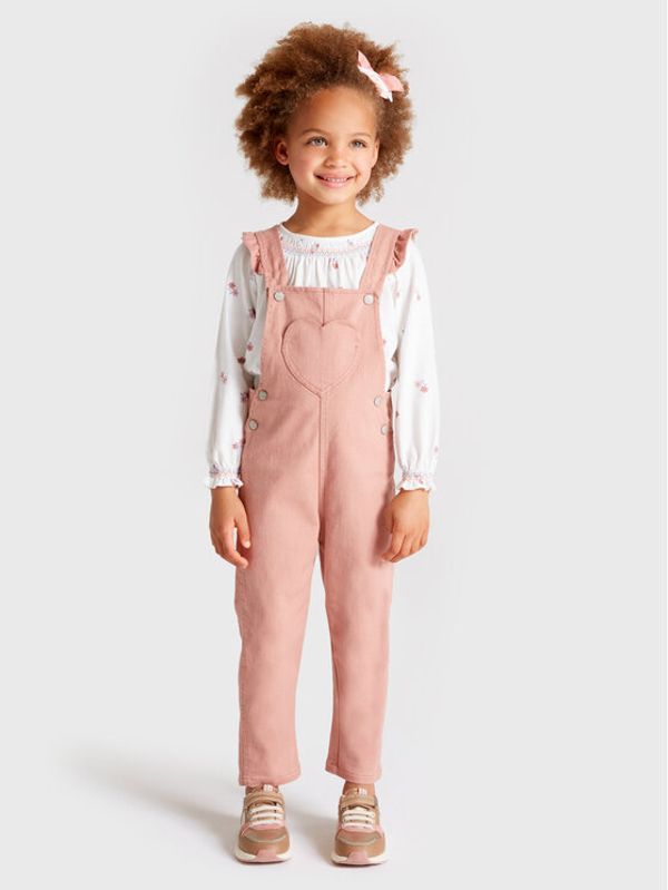 Mayoral Mayoral Гащеризон с презрамки 4603 Розов Regular Fit