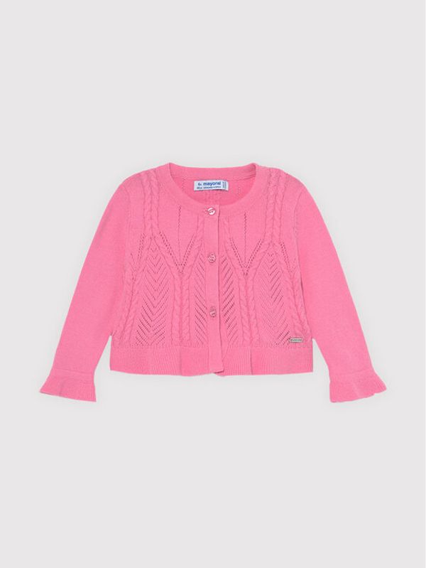 Mayoral Mayoral Кардиган 1335 Розов Regular Fit