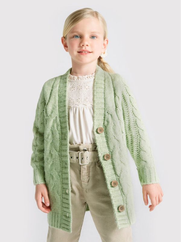 Mayoral Mayoral Кардиган 4310 Зелен Relaxed Fit