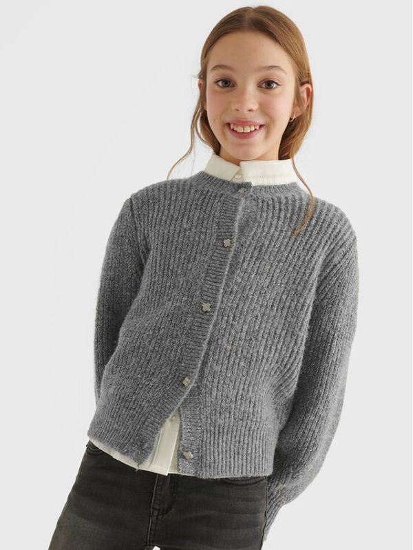 Mayoral Mayoral Кардиган 7376 Сив Regular Fit