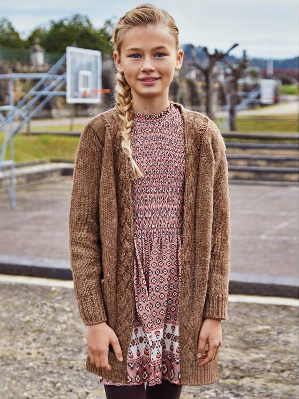 Mayoral Mayoral Кардиган 7377 Бежов Regular Fit