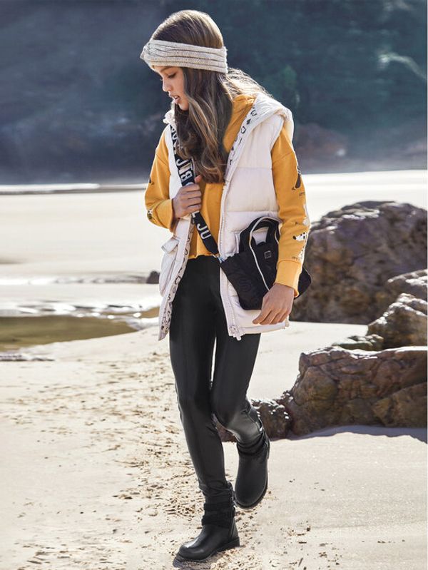 Mayoral Mayoral Клин 7736 Черен Slim Fit