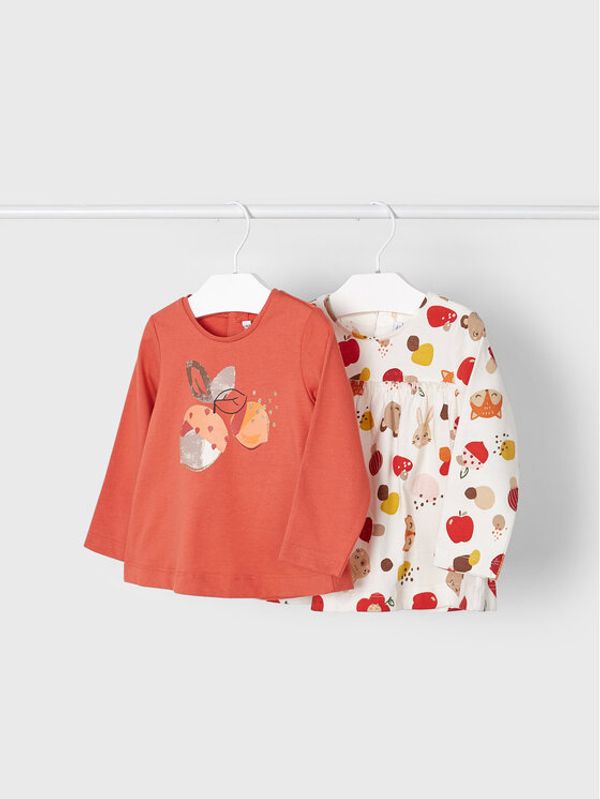 Mayoral Mayoral Комплект 2 блузи 2094 Цветен Regular Fit