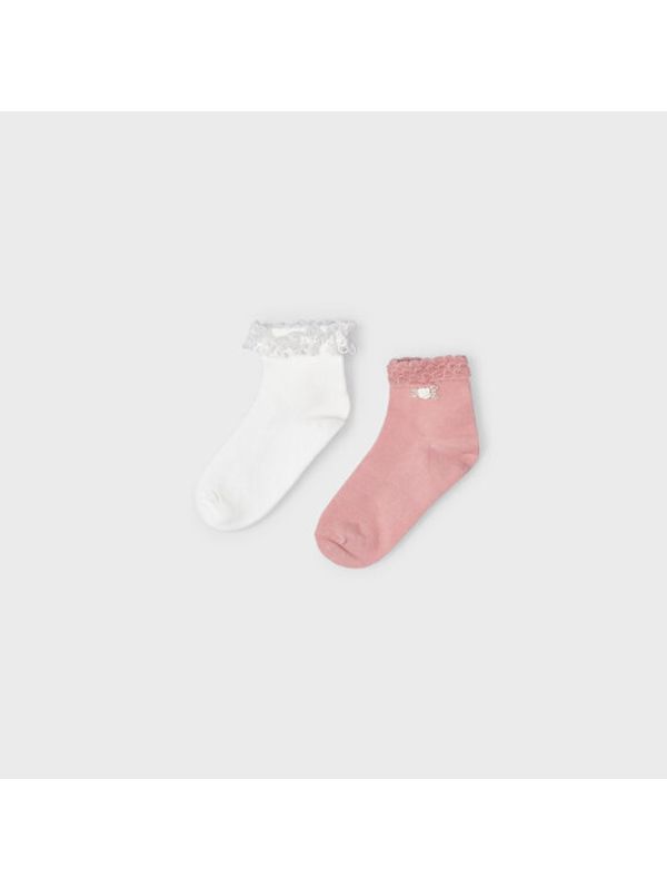 Mayoral Mayoral Комплект 2 чифта дълги чорапи детски 10469 Цветен