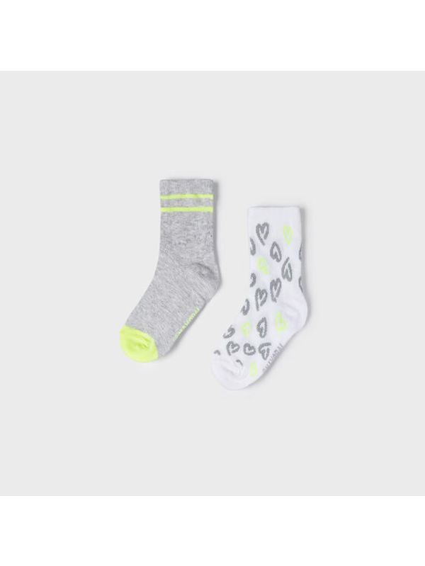 Mayoral Mayoral Комплект 2 чифта дълги чорапи детски 10471 Цветен