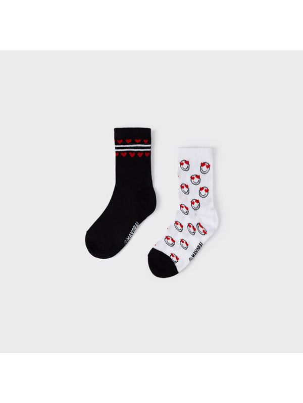 Mayoral Mayoral Комплект 2 чифта дълги чорапи детски 10471 Цветен