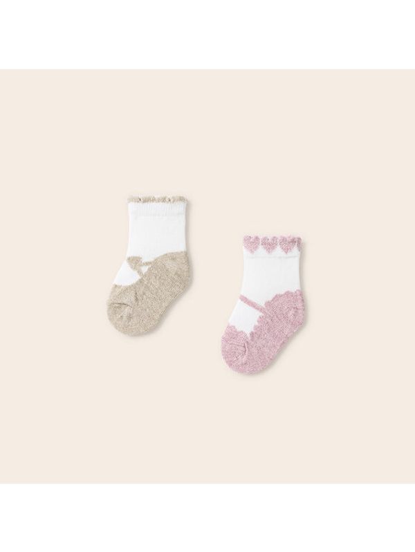 Mayoral Mayoral Комплект 2 чифта дълги чорапи детски 9596 Цветен