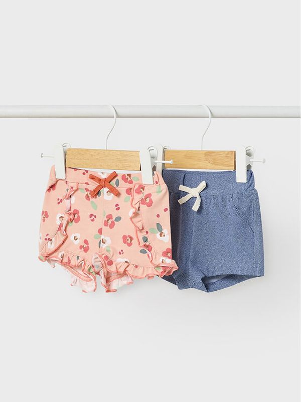 Mayoral Mayoral Комплект 2 чифта спортни шорти 1255 Цветен Regular Fit