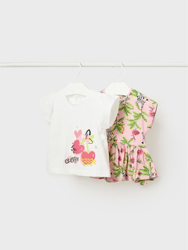 Mayoral Mayoral Комплект 2 тишъртки 1011 Цветен