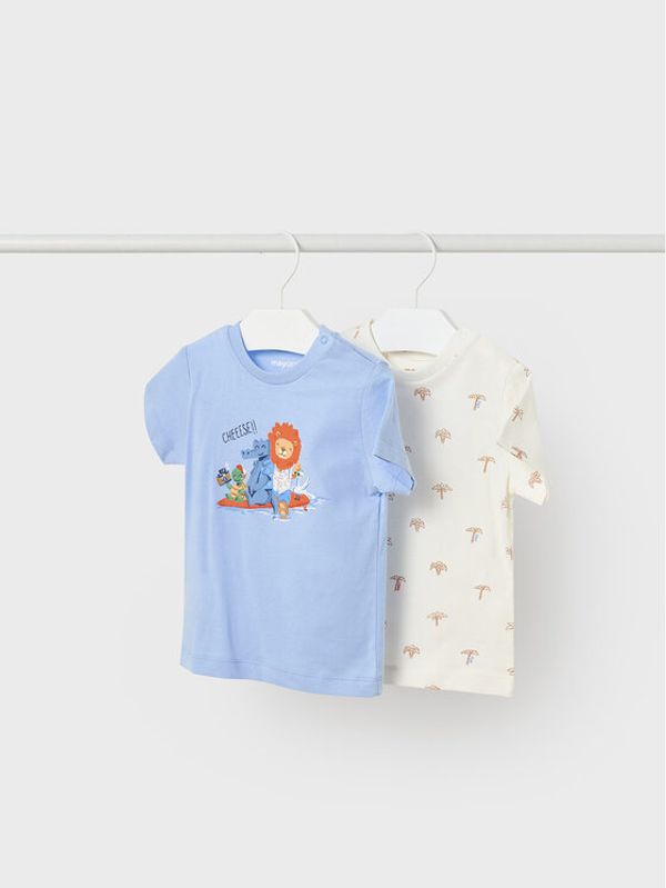 Mayoral Mayoral Комплект 2 тишъртки 1021 Цветен