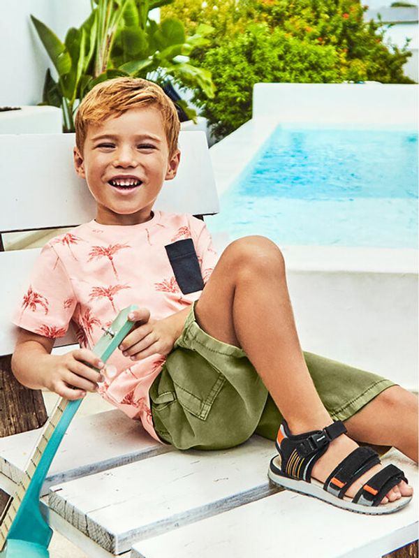 Mayoral Mayoral Комплект 2 тишъртки 3019 Цветен Regular Fit