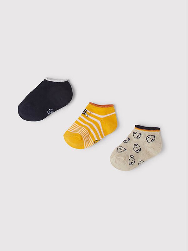 Mayoral Mayoral Комплект 3 чифта дълги чорапи детски 10177 Бял