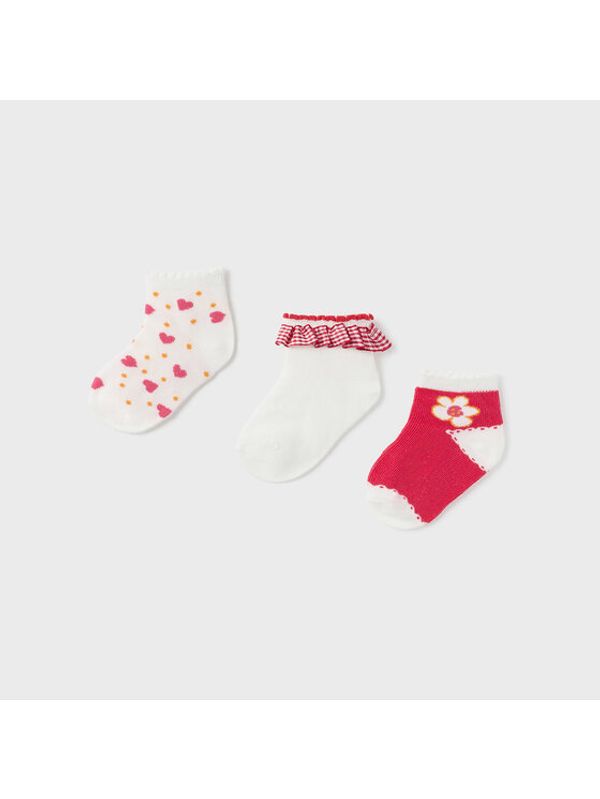Mayoral Mayoral Комплект 3 чифта дълги чорапи детски 10400 Цветен