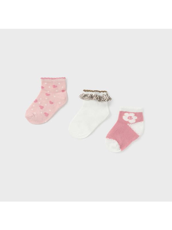 Mayoral Mayoral Комплект 3 чифта дълги чорапи детски 10400 Цветен