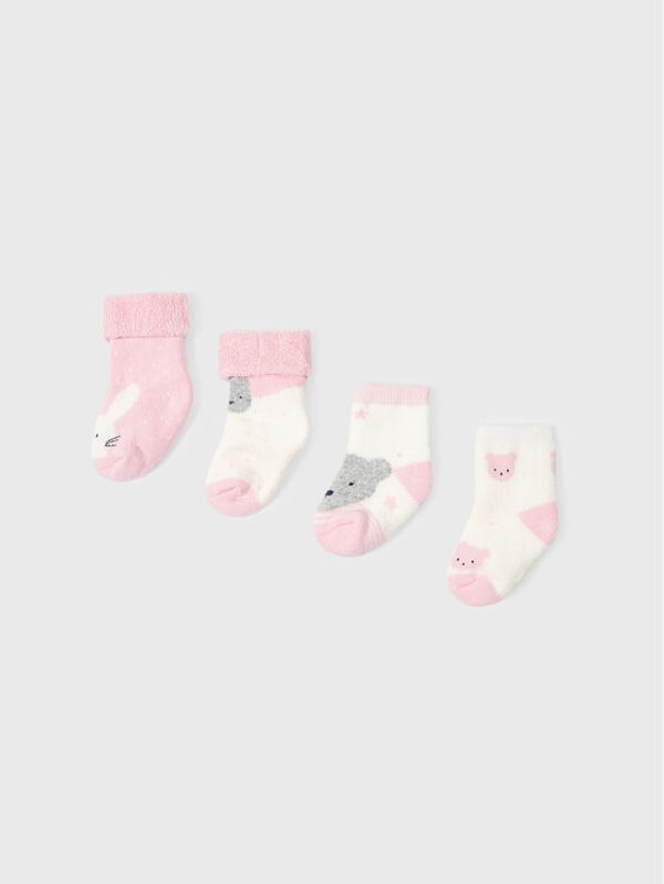 Mayoral Mayoral Комплект 4 чифта дълги чорапи детски 9534 Цветен