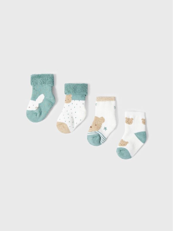 Mayoral Mayoral Комплект 4 чифта дълги чорапи детски 9534 Цветен