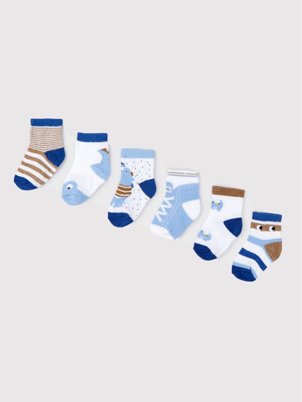 Mayoral Mayoral Комплект 6 чифта дълги чорапи детски 9476 Цветен