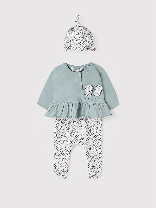 Mayoral Mayoral Комплект блуза и клин 1593 Зелен Regular Fit