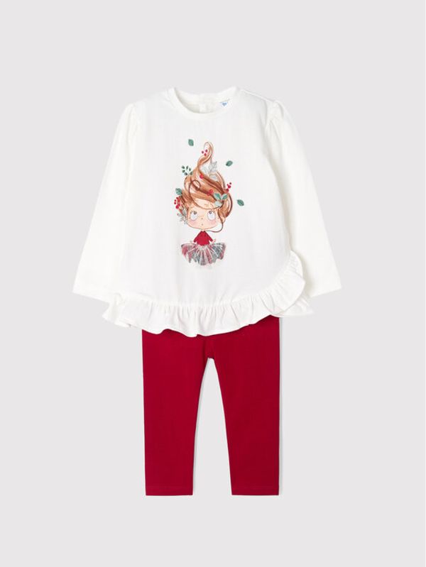 Mayoral Mayoral Комплект блуза и клин 2722 Цветен Regular Fit