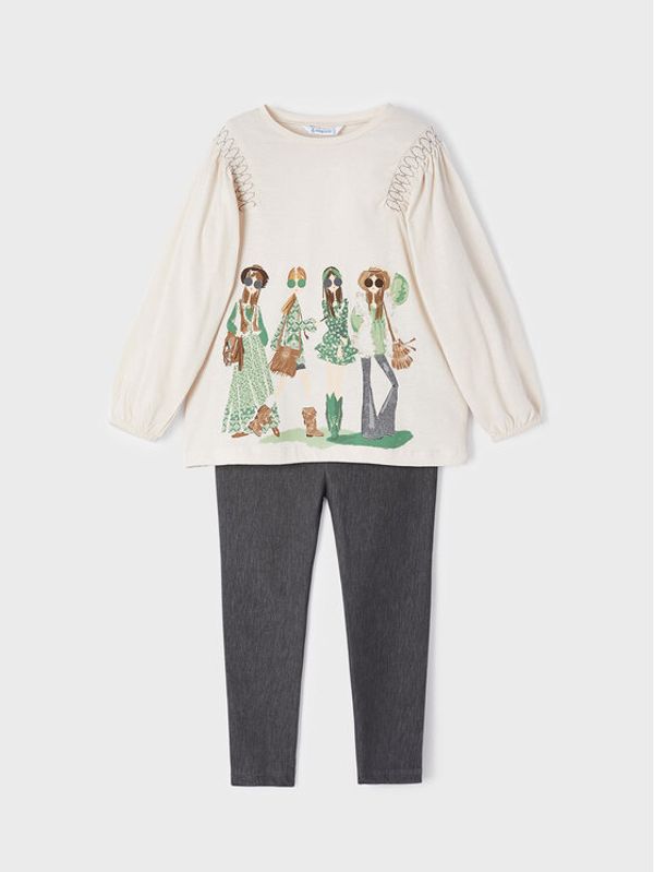 Mayoral Mayoral Комплект блуза и клин 4767 Цветен Regular Fit