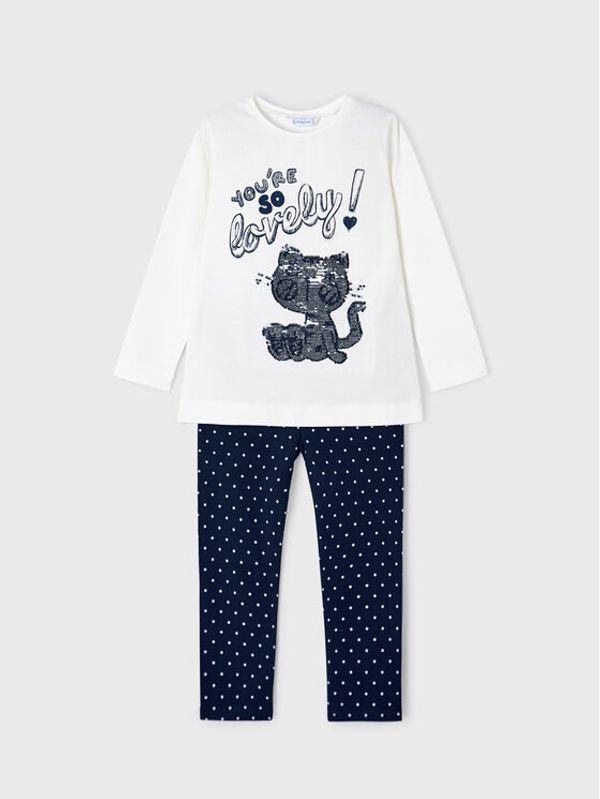 Mayoral Mayoral Комплект блуза и клин 4775 Цветен Regular Fit